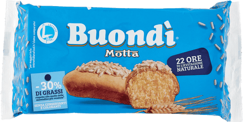 Motta Süße Snacks Bauli Buondì Classico Gebackene Kuchen Snacks 198g 8014037008009