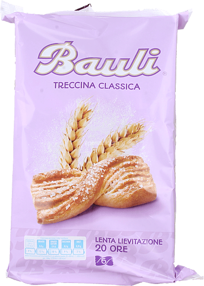 Motta Süße Snacks MHD 15/12/2024 Bauli Treccina Classica duftende Snacks gr.240 8001720446156