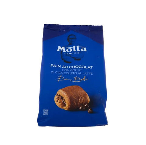 Motta Süße Snacks MHD 16/12/2024 Motta Pain au Chocolat con Gocce di Cioccolato al Latte mit Milchschokoladenstückchen 270gr 8034097877162