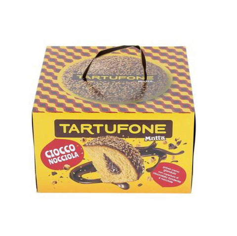 Motta Weihnachtssüßigkeiten Motta Tartufone Ciocco Nocciola mit Haselnusscreme und dunkler Schokolade 650g 8034097873829