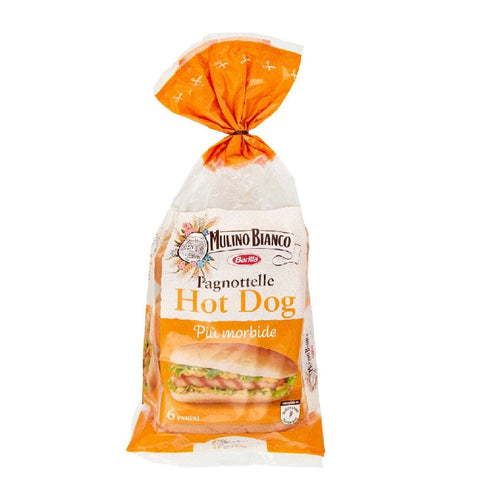 Mulino Bianco Brot 4x Mulino bianco Pagnottelle Hot Dog 325gr 8076809519373