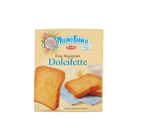 Mulino Bianco Zwieback MHD 26/09/2024 Mulino Bianco Fette Biscottate Dolcifette süße Zwieback 315g 8076809568319