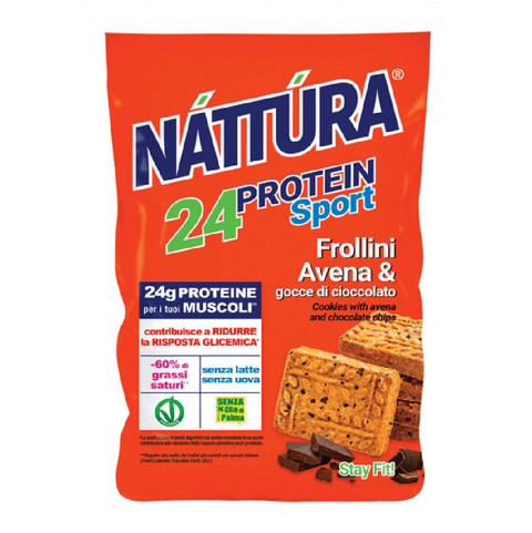 Náttúra Kekse Nattura Frollini Avena & Gocce di Cioccolato Haferflocken- und Schokoladenkekse 200 gr - SONDERANGEBOT 8000003065510