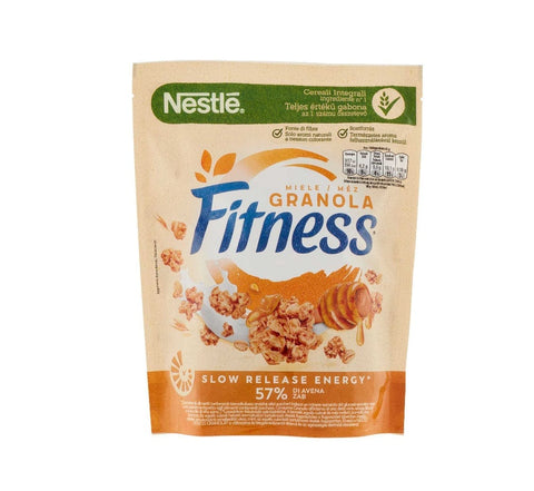 Nestlé Getreide 14x Nestlè Fitness Granola al Miele e cereali croccanti Honig-Müsli und Knuspermüsli 300gr 7613035619456