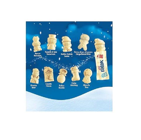 Nestlè Schokoladenriegel Nestlé Calendario Avvento Galak cioccolato bianco Adventskalender weiße Schokolade 196g 8000300408829