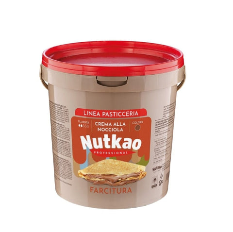 Nutkao Streichfähige Creme Nutkao Crema alla Nocciola professional Haselnusscreme 3kg 8008245000184