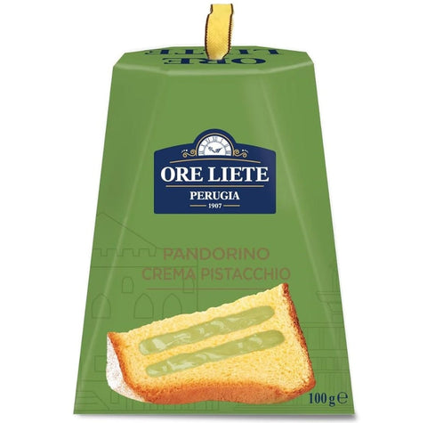 Ore Liete Weihnachtssüßigkeiten Ore Liete Mini Pandoro con crema pistacchio 100gr 8032755326168