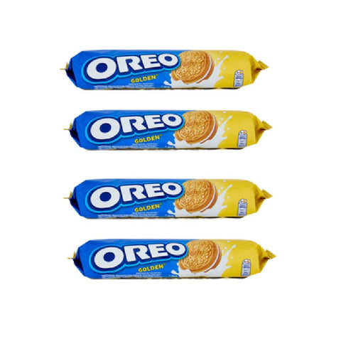 Oreo Kekse 4x Oreo Golden Kekse mit Vanillecreme 154g 7622210584519