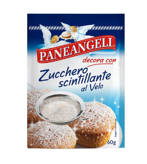 Paneangeli Backzutaten 5x Paneangeli Zucchero scintillante al Velo Puderzucker 60gr 8003000321603