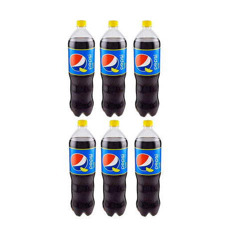 Pepsi Soft Drink 6x Pepsi Cola Twist Limone zitrone Erfrischungsgetränk PET 1.5L 4060800129680