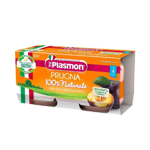 Plasmon homogenisiert 6x Plasmon Prugna homogenisierte Pflaume 2x80gr 8001040201046