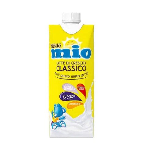 Plasmon milch Nestlè MIO Latte di Crescita Classico Milch für Kinder von 1 bis 3 Jahren 12x500ml