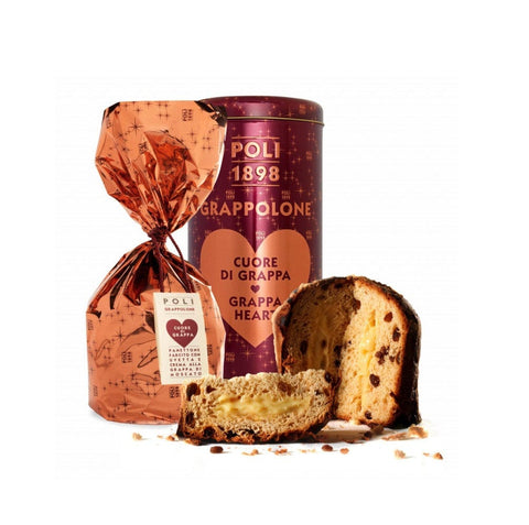 Poli Weihnachtssüßigkeiten Poli Grappolone panettone alla grappa 950gr