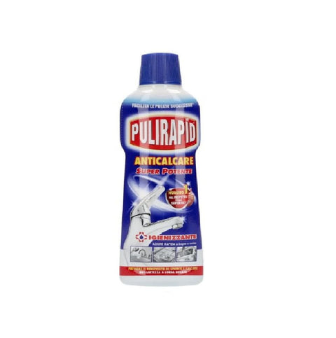 Pulirapid Entfetter Pulirapid anticalcare igienizzante Desinfizierender Entkalker für Bad und Küche, 500 ml 8002295016409