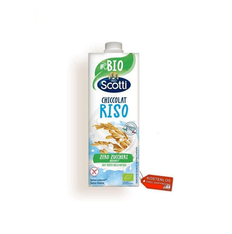 Riso Scotti milch 10x Riso Scotti Chiccolat Latte di Riso Bio Reismilch 1Lt 8001860810008