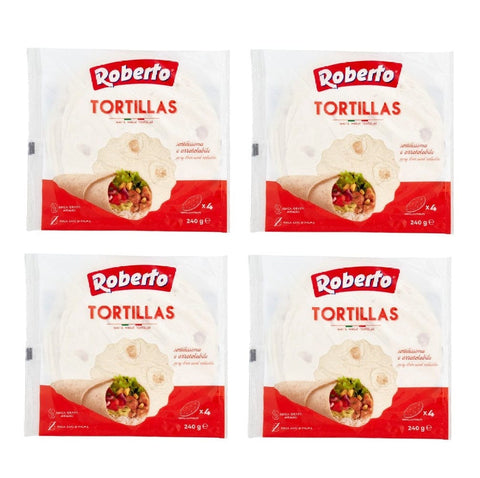 Roberto Brot 4x Roberto Tortillas 240 g 8003490045591