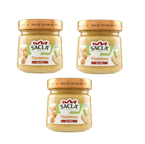 Saclà conserve 3x MHD 09/2024 Saclà Hummus Di Ceci 190gr 8001060037922