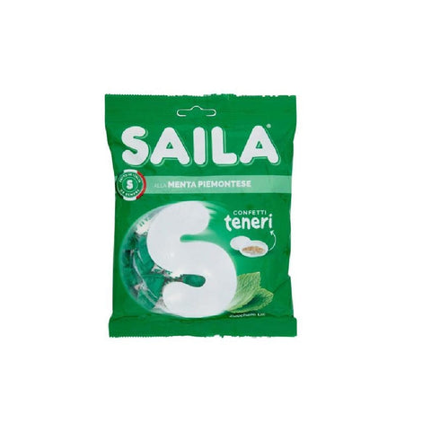 Saila bonbon Saila Menta confetti teneri Weiche Minzdragees 100gr 80379942