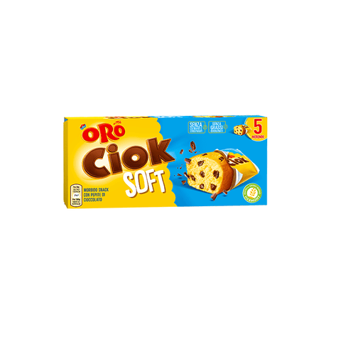 Saiwa Süße Snacks MHD 30/04/2023 Saiwa Oro Ciok Soft Weicher Snack mit Schokoladentropfen 150g 7622201419110