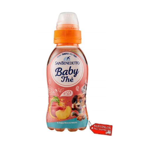 San Benedetto Tee 24x San benedetto pesca baby entcoffeiniert Eistee Pfirsich PET 25cl 8001620004173