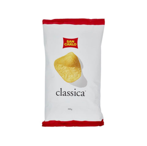 San Carlo Chips 3x San Carlo Classica Patatine Chips Kartoffelchips 300gr 8003130110887