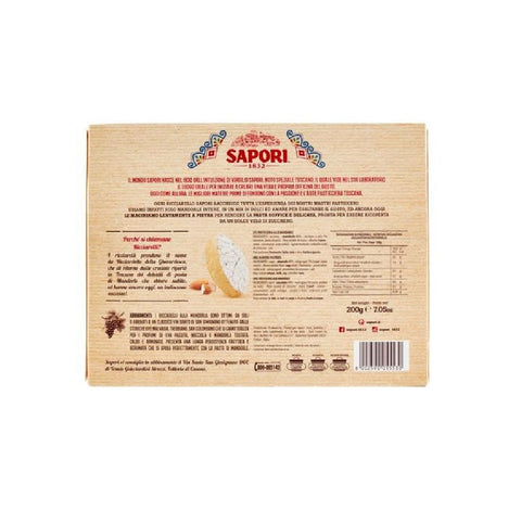 Sapori Kekse 2x Sapori Ricciarelli alle Mandorle Mandelbonbons 200gr