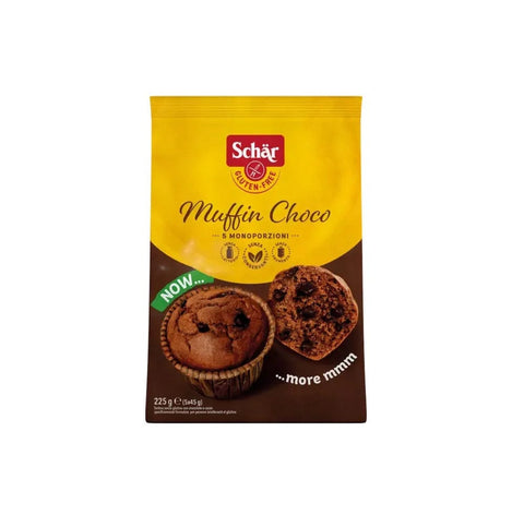 Schar Süße Snacks MHD 12/06/2024 Schar Muffin Choco 225g 8008698040447