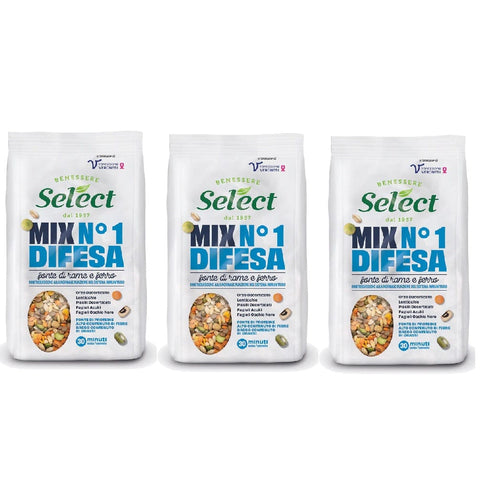 Select Getreide, Hülsenfrüchte 3x Select Mix N.1 Difesa Hülsenfrüchte und Getreide 300gr