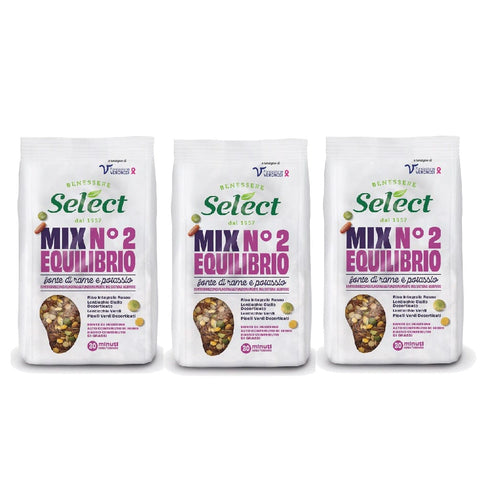 Select Getreide, Hülsenfrüchte 3x Select Mix N.2 Equilibrio Hülsenfrüchte und Getreide 300gr