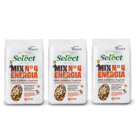 Select Getreide, Hülsenfrüchte 3x Select Mix N.4 Energia Hülsenfrüchte und Getreide 300gr