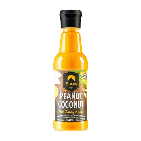 Siam Sauce 6x Siam Peanut Coconut Thai  Satay Sauce 250 ml 8857122559556