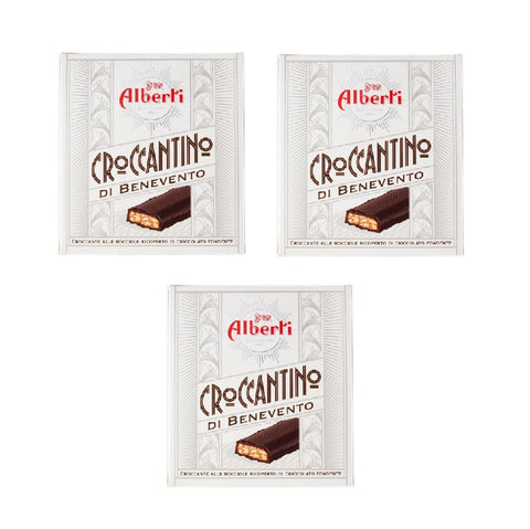 Sperlari Weihnachtssüßigkeiten 3x Alberti Strega Croccantino di Benevento 200gr 8001975045203