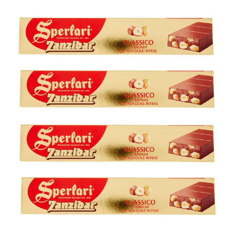 Sperlari Weihnachtssüßigkeiten 4x Sperlari Torrone Classico Gianduia 150gr 8004190350145