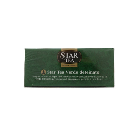 Star Kräutertee 3x Star tè verde deteinato entkoffeinierter grüner Tee 25 Filter 8000050024782