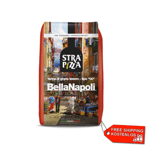 Strapizza Mehl Strapizza Bella Napoli Rossa 10kg Weizenmehl 8006403022832