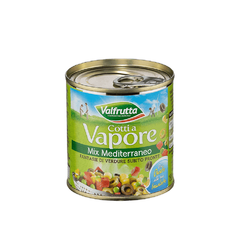 Valfrutta Bohnen 8x Valfrutta Mix Mediterraneo gedämpftes Gemüse 3x150g