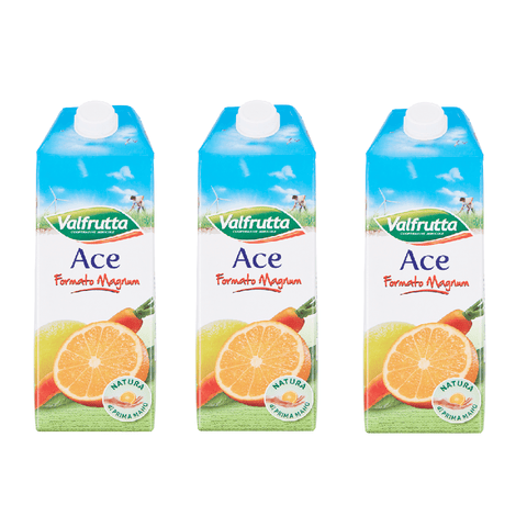 Valfrutta Fruchtsaft 3x Valfrutta Ace Ace-Saft 1500 ml 8001440115332