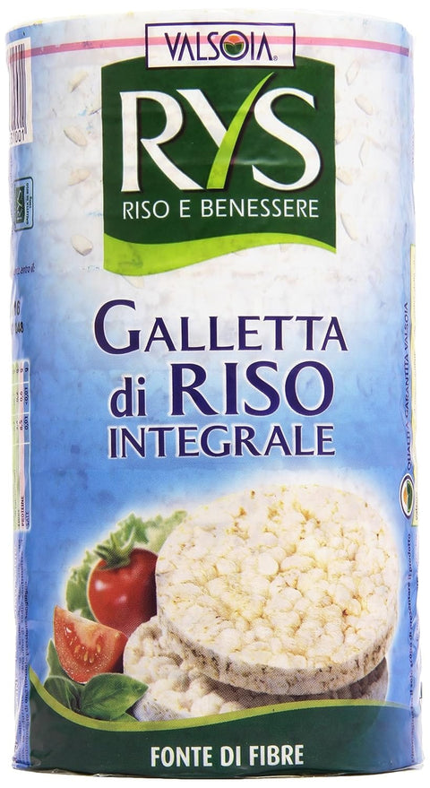 Valsoia Maiskuchen Valsoia Gallette di Riso Integrale Brauner Reiskuchen 100g BEGRENZTES ANGEBOT 8006040531001