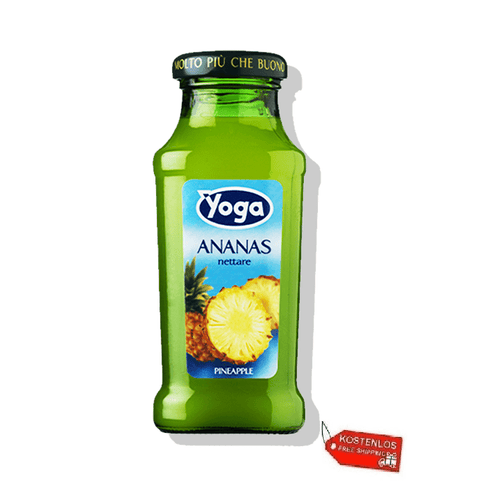 Yoga Fruchtsaft 24x Yoga Polpa Ananas NETTARE Ananasmark NEKTAR 200ml 0549