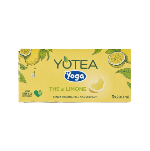 Yoga Fruchtsaft MHD 09/2024 Yoga Yotea The al Limone 3 x 200 Ml 8002700005721