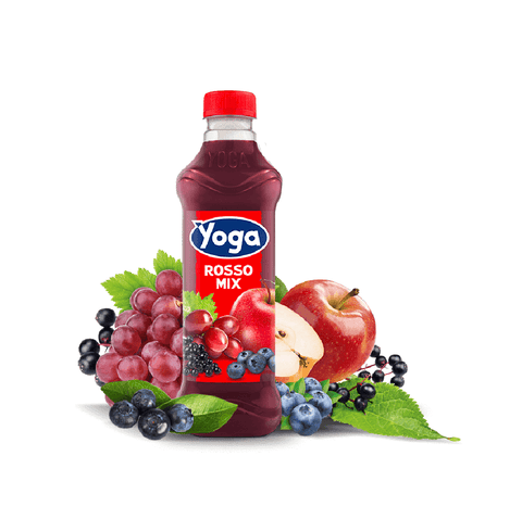 Yoga Fruchtsaft Yoga Fruchtsaft Rosso Mix Roter Mix Saft (6x1L) 8001440127489