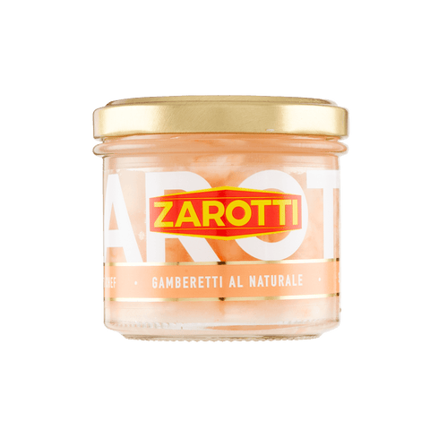 Zarotti Garnelen Zarotti  Gamberetti al naturale Natürliche Garnelen 130g 8017384052121