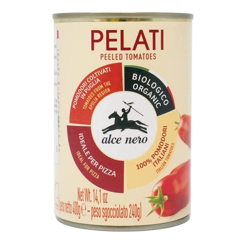 Alce Nero Pomodori Pelati Biologico sauce 4 dose BIO – Gourmet geschälte Italian Tomaten