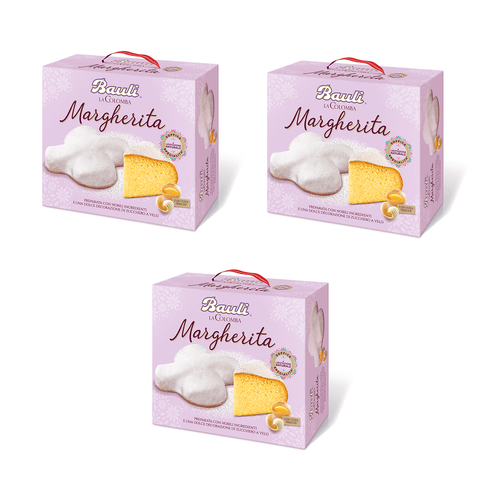 Bauli Colomba 3x600g Bauli Colomba Margherita mit Puderzucker 600g 8001720435631