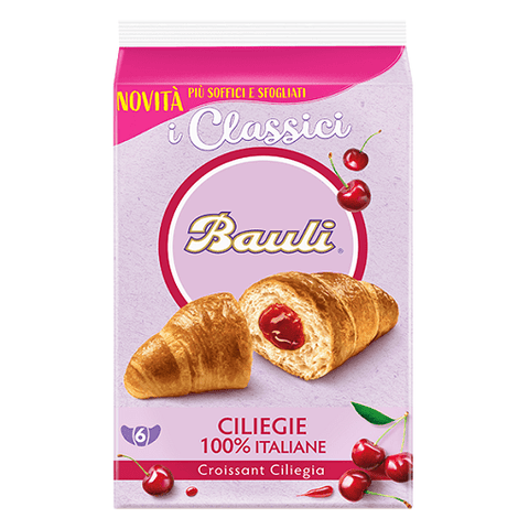 Bauli Croissants MHD 15/02/2023 Bauli Croissant Ciliegia Kirsch Croissant 300g 8001720445715