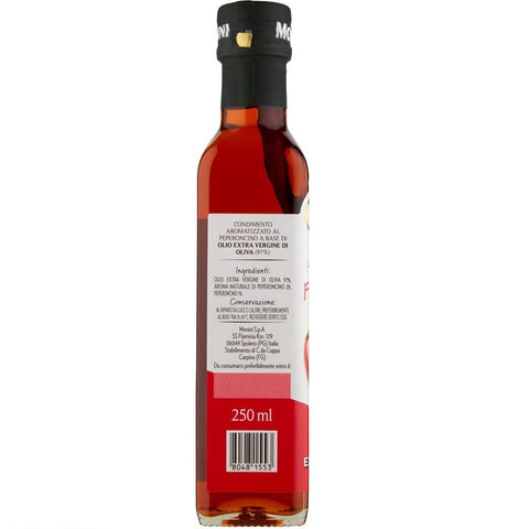 Monini Öl Monini Olio Extra Vergine di Oliva Aromatizzato al Peperoncino Natives Olivenöl Extra mit Chili-Pfeffergeschmack