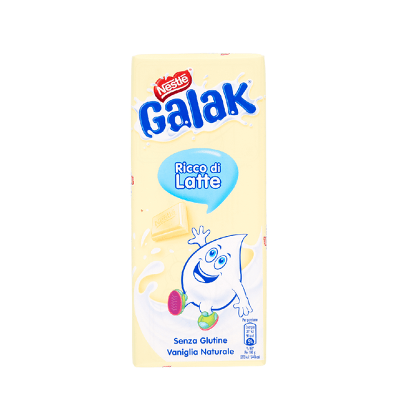 Nestle Galak Cioccolato Bianco Weiße Schokolade (100 gr) – Italian Gourmet