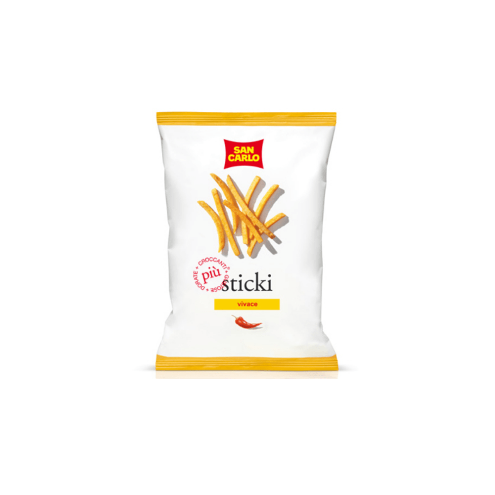 San Carlo Sticki Vivace Chips Patatine Kartoffelchips 70g – Italian Gourmet