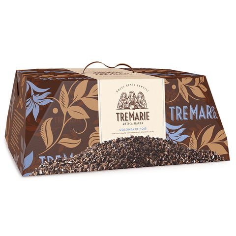 Tre Marie Colomba Tre Marie Colomba Re Noir Osterkuchen mit dunkler Schokolade und Kakaobohnen 800g